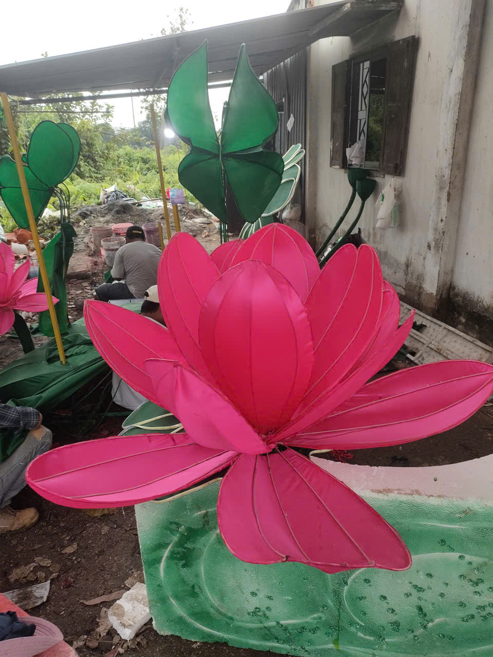 Mô hình trang trí mút xốp